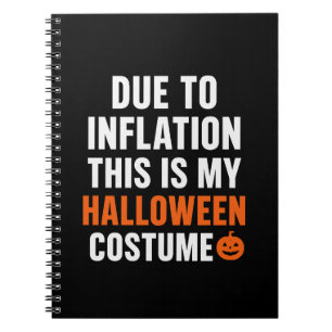 Espiral Caderno Divertido de Halloween – Devido à Inflação