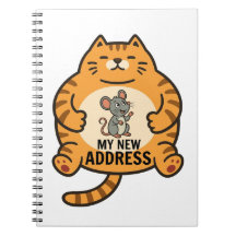 Caderno Divertido do Gato Gordo e Rato - Meu Novo 