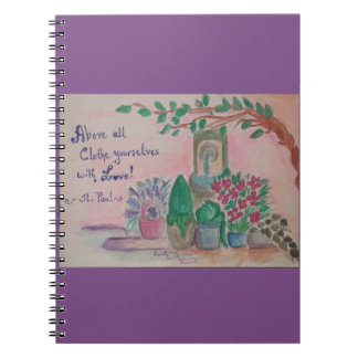 Espiral Caderno do amor