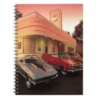 Espiral Caderno do automóvel do vintage de Oxygentees