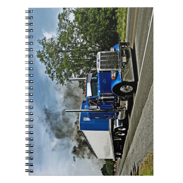 Espiral Caderno do azul 379 de Hoover (Frente)