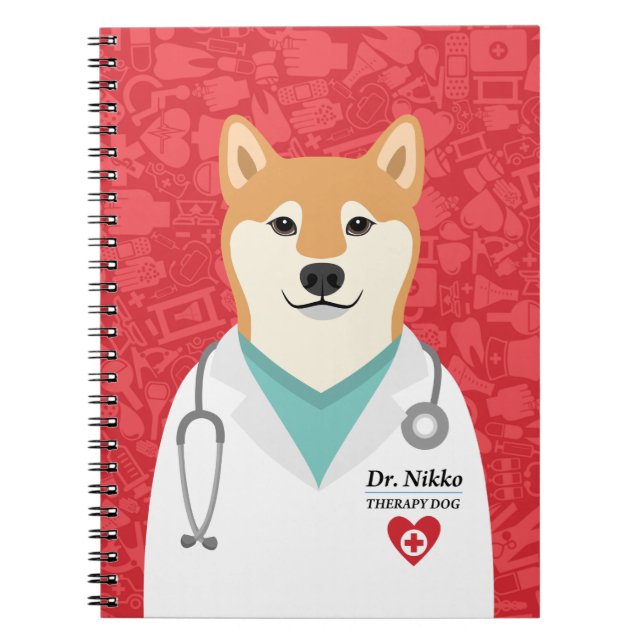 Espiral Caderno do Cachorro (Frente)