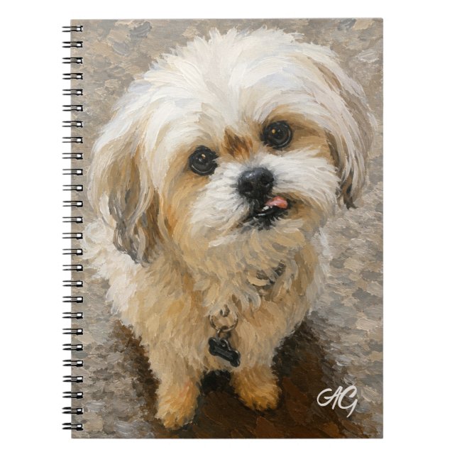 Espiral Caderno do Cão Malshi (Frente)