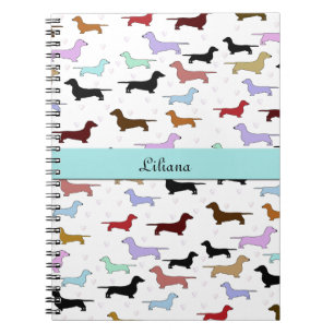 Espiral Caderno do Dachshund