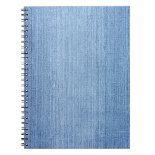Espiral Caderno do design da sarja de Nimes