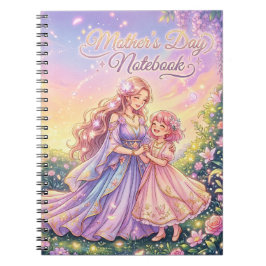Espiral Caderno do Dia das Mães