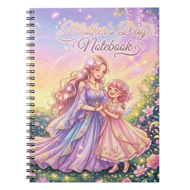 Espiral Caderno do Dia das Mães (Frente)