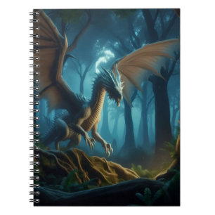 Espiral Caderno do Draco Alado