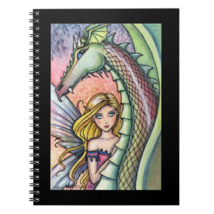 Espiral Caderno do Dragão e da Fada
