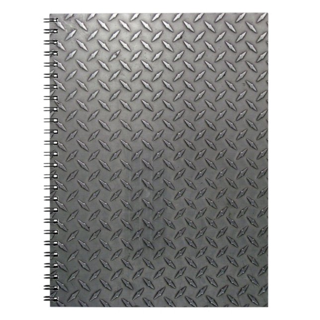 Espiral Caderno do efeito #1 da placa de metal (Frente)