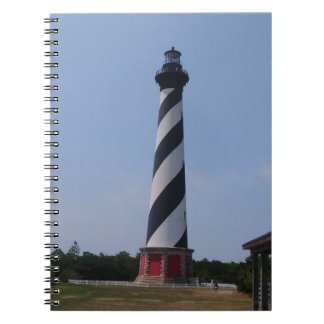 Espiral Caderno do farol de Hatteras do cabo