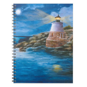 Espiral Caderno do farol do monte do castelo