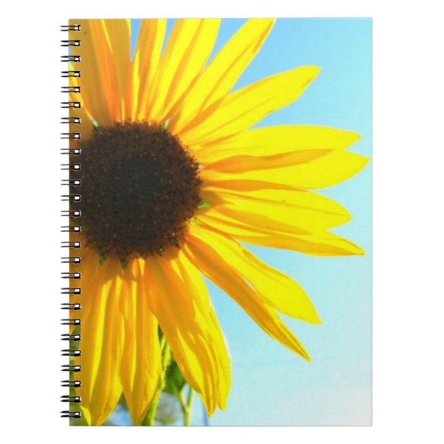 Espiral Caderno do girassol (Frente)
