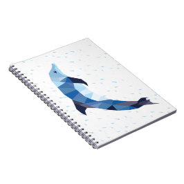 Espiral Caderno do golfinho