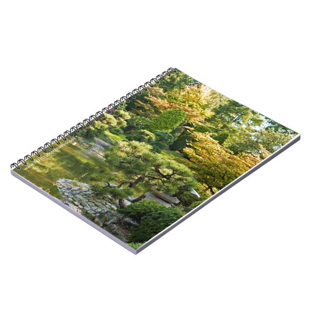 Espiral Caderno do Jardim Japonês (Left Side)