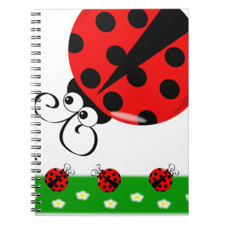 Espiral Caderno do joaninha