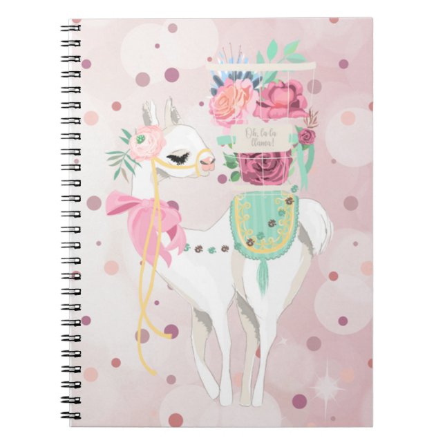 Espiral Caderno do lama (Frente)