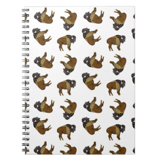 Espiral Caderno do lance do búfalo