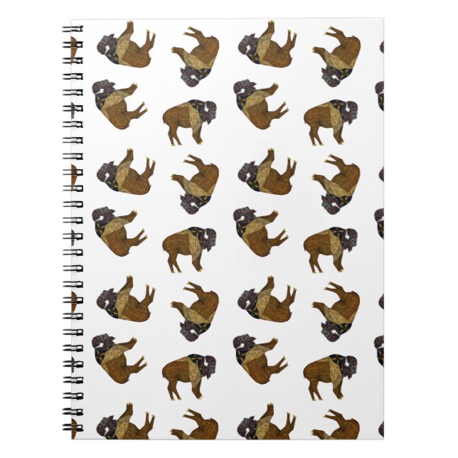 Espiral Caderno do lance do búfalo (Frente)