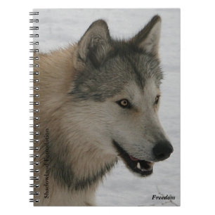 Espiral Caderno do lobo