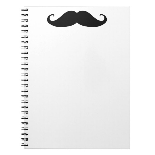 Espiral Caderno do Moustache (Frente)
