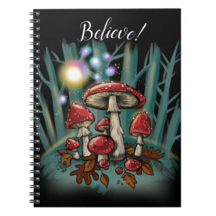 Espiral Caderno do mushrooms~ do Toadstool