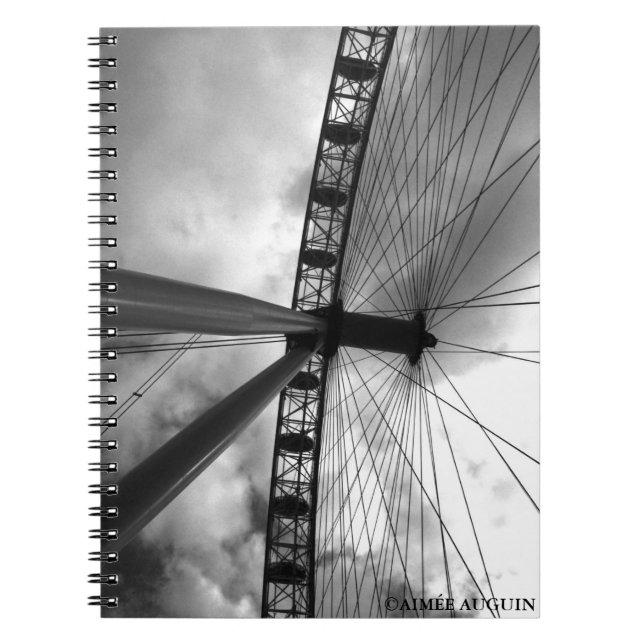 Espiral Caderno do olho de Londres (Frente)