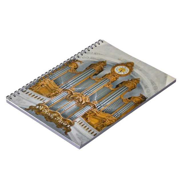Espiral Caderno do órgão de Roch da rua (Left Side)