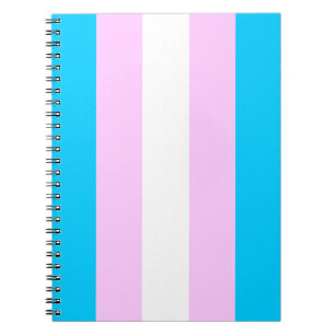 Espiral Caderno do orgulho do Transgender