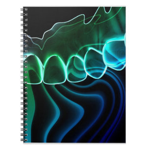 Espiral Caderno do Orthodontist do dentista do design dos