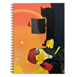 Espiral Caderno do Pirata Danny Duck