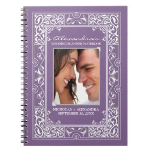 Espiral Caderno do planejador do casamento da noiva da