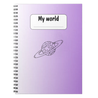 Espiral Caderno do Planeta Estético | Diário Minimalista R