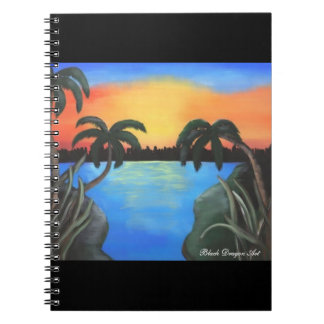 Espiral Caderno do Pôr do Sol
