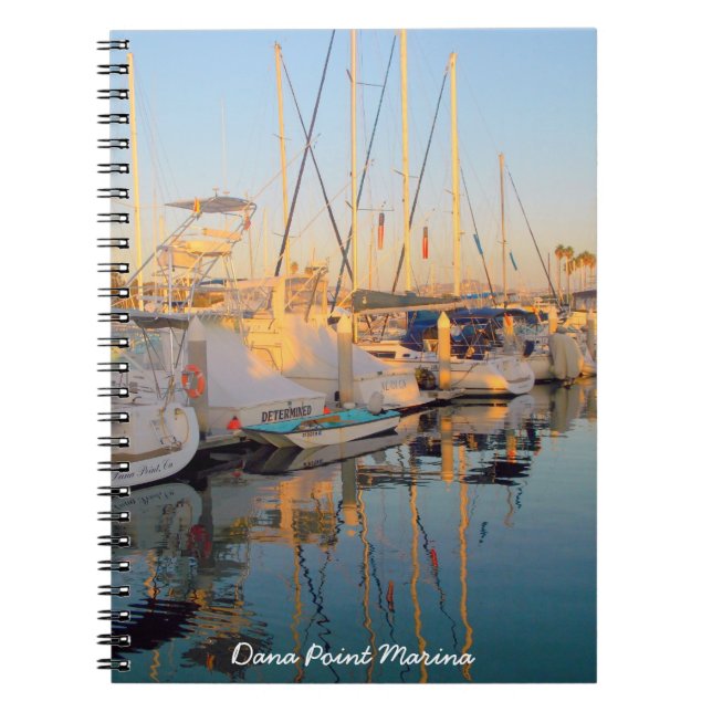 Espiral Caderno do porto de Dana Point (Frente)
