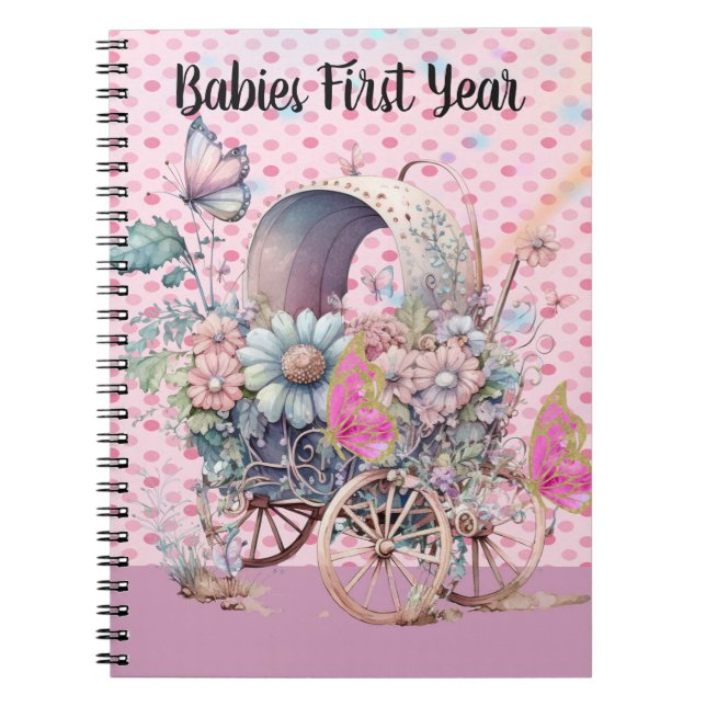 Espiral Caderno do Primeiro Ano do Bebê (Frente)