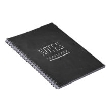 Caderno do quadro das notas