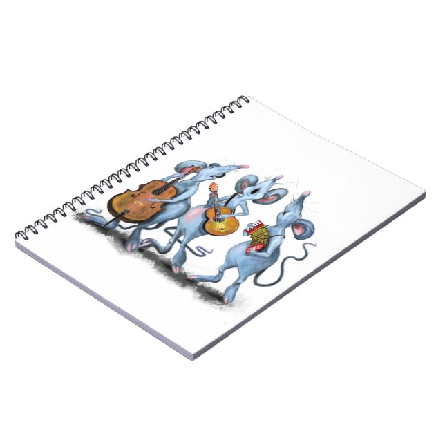 Espiral Caderno do Rato Musical (Left Side)