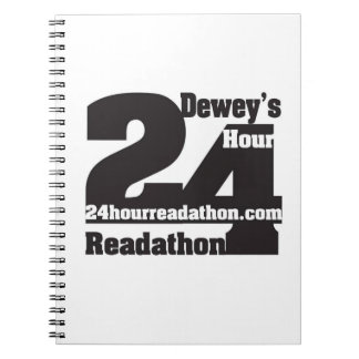 Espiral Caderno do Readathon de Dewey