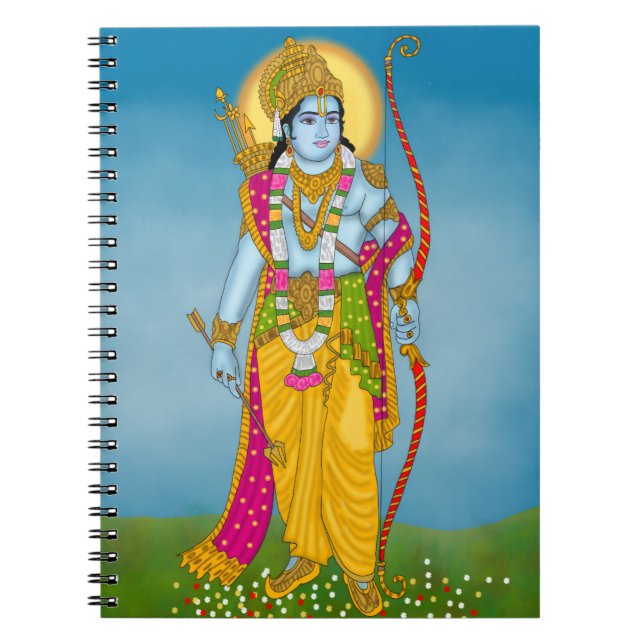 Espiral Caderno do Senhor Ram (Frente)