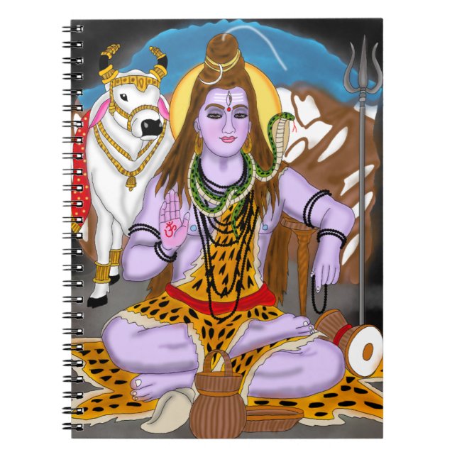 Espiral Caderno do Senhor Shiva (Frente)
