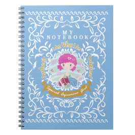 Espiral Caderno do signo de Aquário