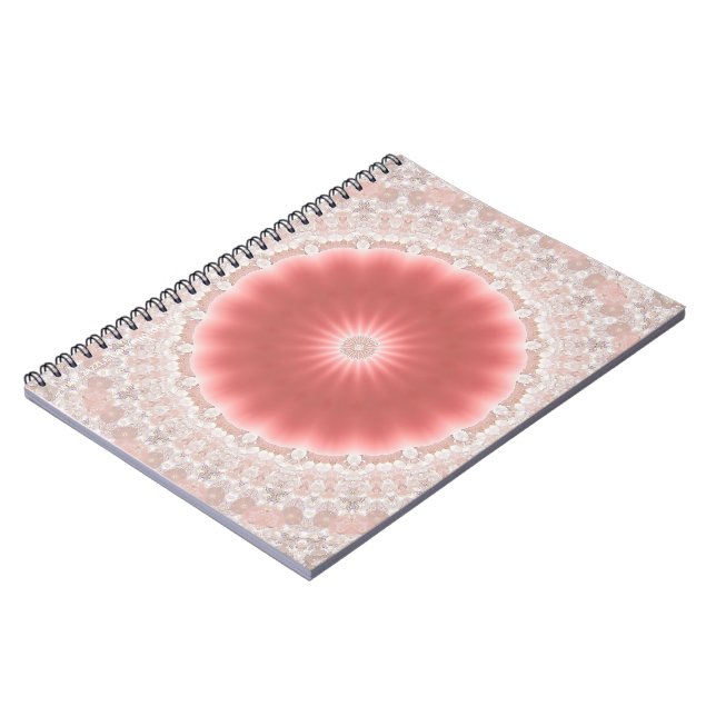 Espiral Caderno do Sol Rosa (Left Side)