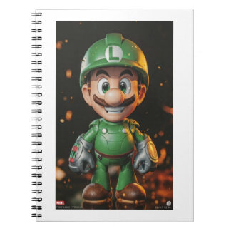 Espiral Caderno do Super Mario 