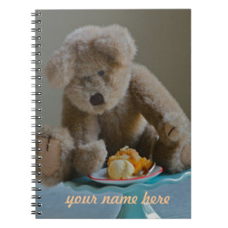 Espiral Caderno do urso de ursinho