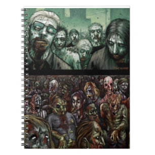 Espiral Caderno do zombi