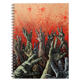 Espiral Caderno do zombi