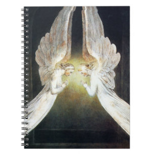 Espiral Caderno dos anjos de William Blake