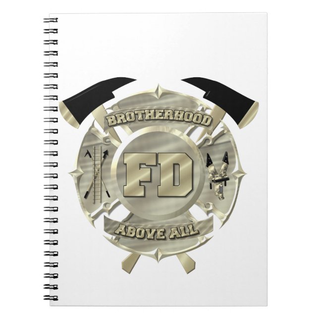 Espiral Caderno dos corpos de bombeiros…. (Frente)