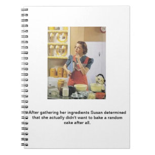 Espiral Caderno dos momentos de ADHD